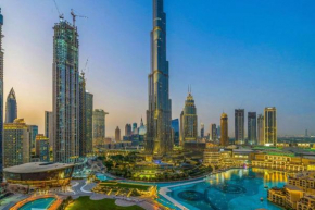 Spectacular Burj & Fountain View - Luxurious 3 Bedrooms & Maids room - The Residences